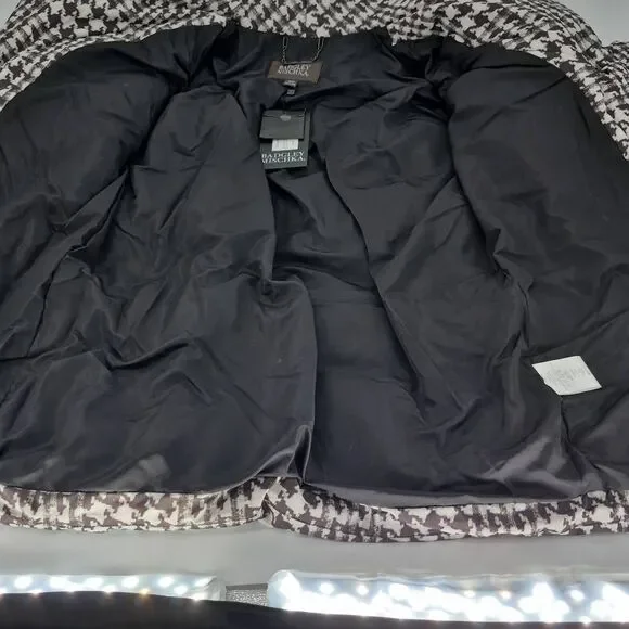 Badgley Mischka Yoko Shawl Collar Puffer Jacket Size XS